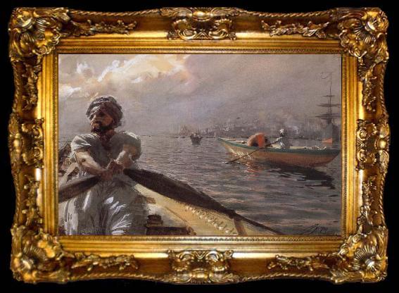 framed  Anders Zorn Unknow work 31, ta009-2